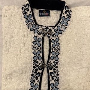 Skjaeveland of Norway cotton cardigan